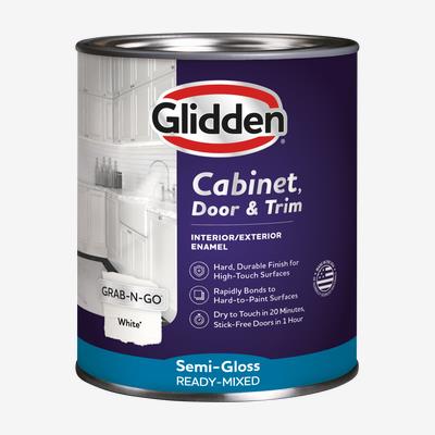 Glidden<sup>®</sup> Cabinet, Door & Trim Interior/Exterior Grab-N-Go<sup>®</sup> Enamel