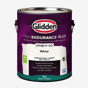 Glidden<sup>®</sup> High Endurance<sup>®</sup> Plus Interior Grab-N-Go<sup>®</sup> Paint + Primer