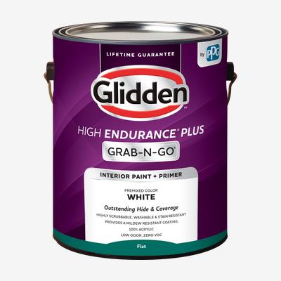 Glidden<sup>®</sup> High Endurance<sup>®</sup> Plus Interior Paint and Primer Grab n Go
