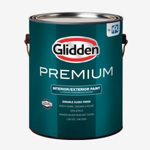 Glidden<sup>®</sup> Premium Interior/Exterior Paint