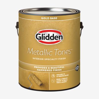 Glidden<sup>®</sup> Metallic Tones<sup>™</sup> Interior Specialty Finish