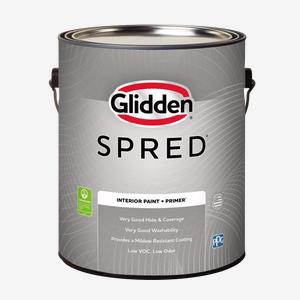 Glidden<sup>®</sup> Spred<sup>®</sup> Interior Paint + Primer