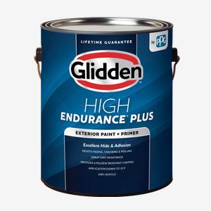 Glidden<sup>®</sup> High Endurance<sup>®</sup> Plus Exterior Paint + Primer