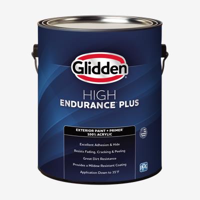 Glidden<sup>®</sup> High Endurance<sup>®</sup> Plus Exterior Paint + Primer