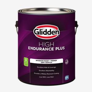 Pintura de interiores + base Glidden<sup>®</sup> High Endurance<sup>®</sup> Plus